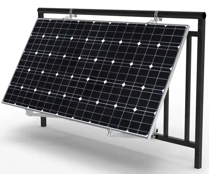 Flat Roof Mounting Solar Panel Aluminum Triangle Frame Adjustable Angle