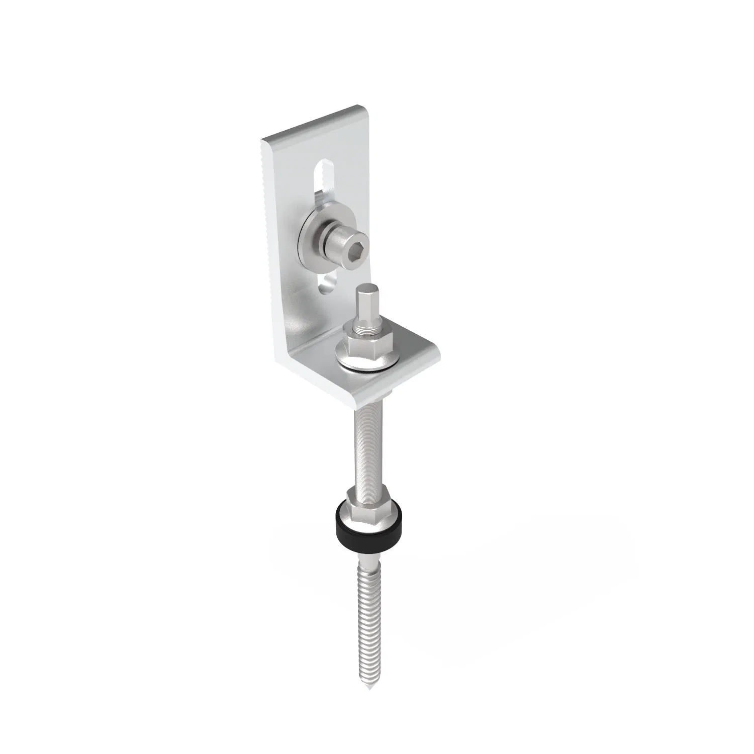 Solar Mounting System Metal Attachment Hanger Bolt Bracket Aluminum Alloy L Foot