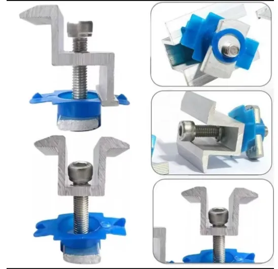 Solar End Clamp Detail