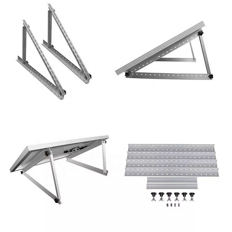 Tripod Aluminum Triangle Support Adjustable Angle Solar Panel Roof Mounting System Bracket