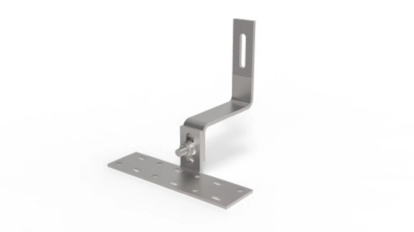 Natural Color Shot Blasting Stainless Steel Solar Brackets Roof Hook 5