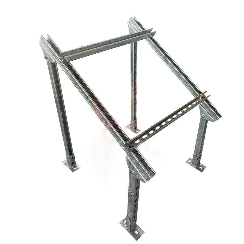 Durable Galvanized Photovoltaic Bracket with Precision Mount Solar Array Bracket Triangle Structure Stainless Steel Industrial Solar Panels