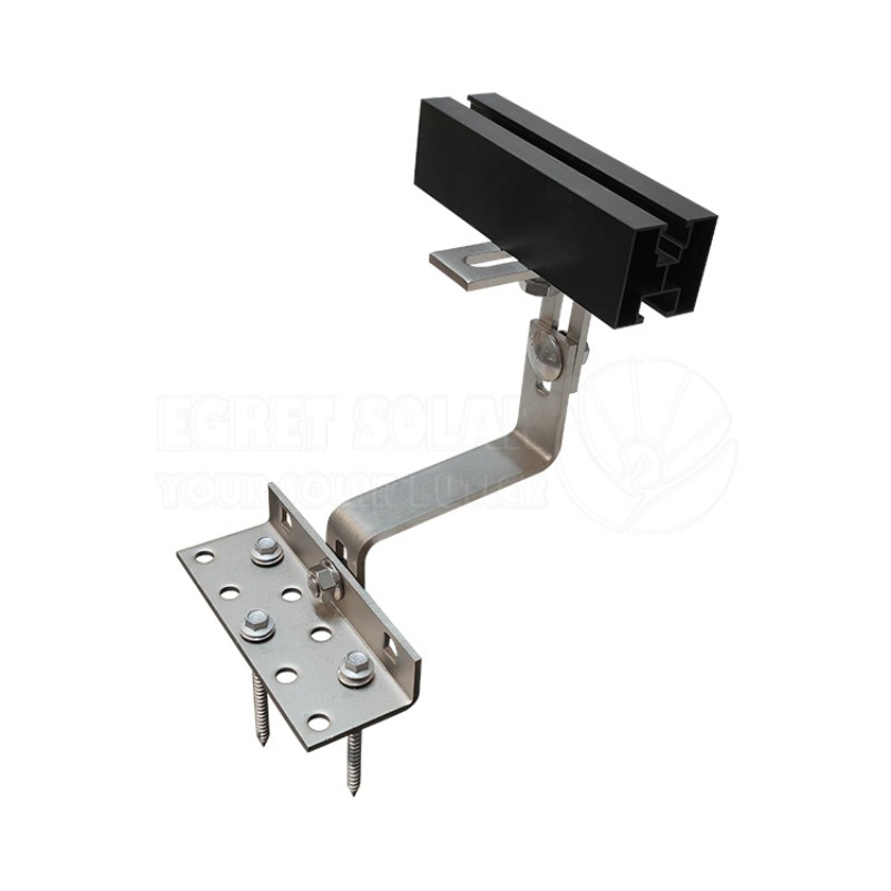 Adjustable Solar Roof Hook Panel Mount Bracket Mounting System