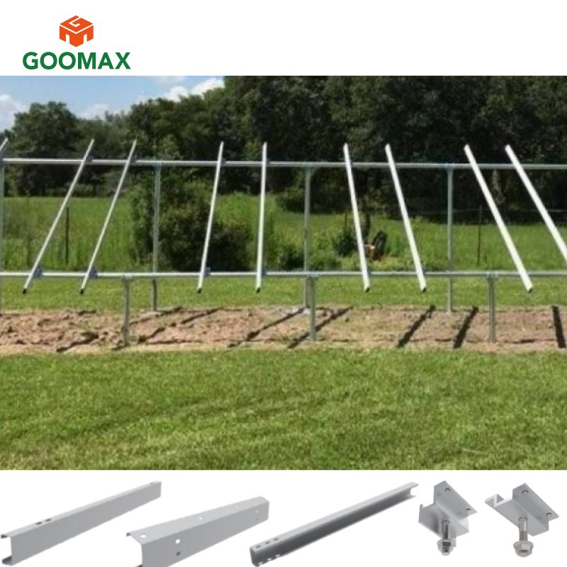 Goomax Adjustable Ground Mount Solar Bracket for Reliable Performance
