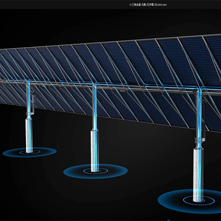 Solar Tracking Bracket Ground Mount Systems