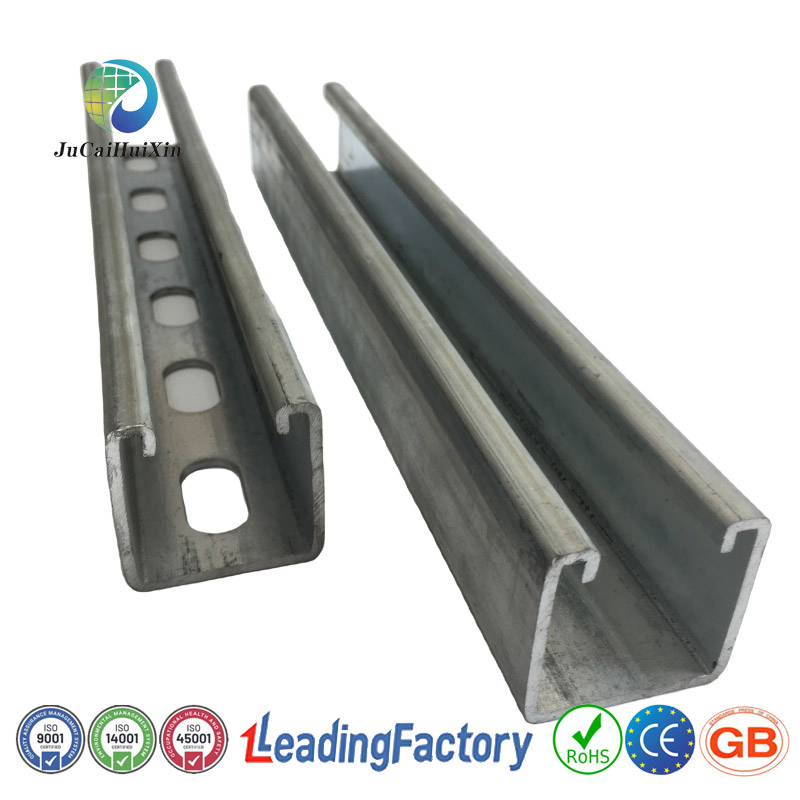 Jchx-Weather-Resistant U-Channel Galvanized Steel Solar Brackets for Long-Lasting Support
