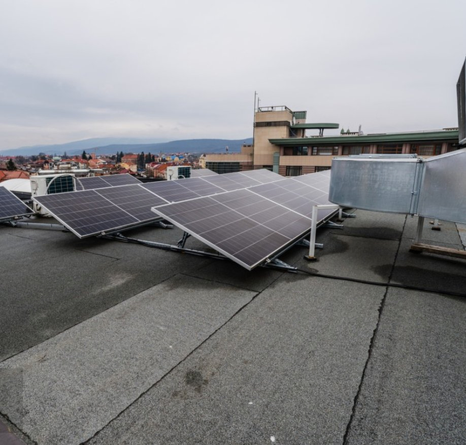 Durable Solar Flat Roof Mounting System for Easy Installation