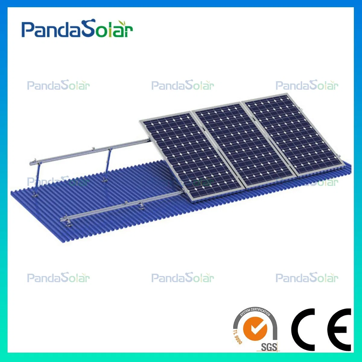 OEM Roof Solar Mounting Systems Solar PV Adjustable Metal Roof Bracket