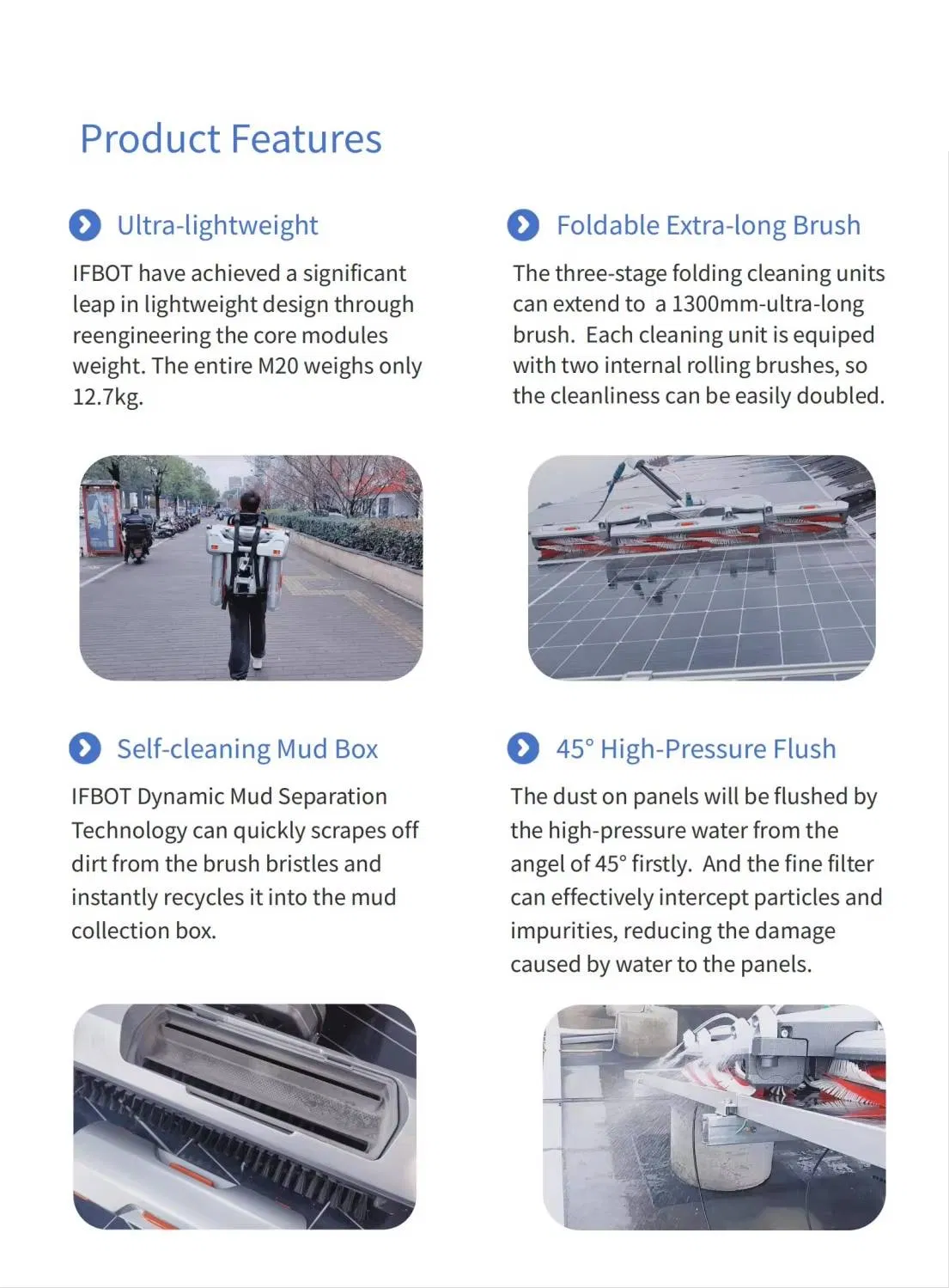 Automatic Solar Panel Cleaning Machine System