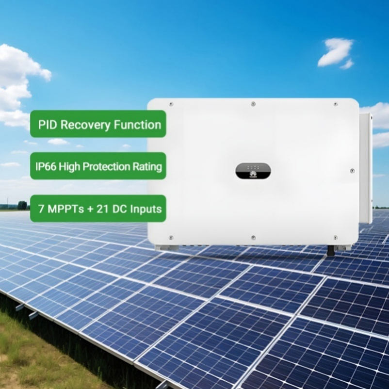 Huawei Industrial Solar Inverter 150kw Sun2000-150K-Mg0 High Power Grid Connected for Industrial Solar System