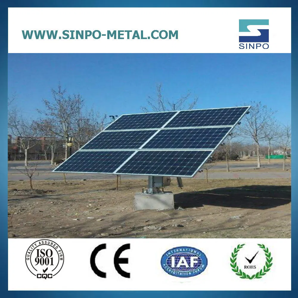 Hot Sale Manufacturer Customize Aluminum Bracket for Ground Mount Solar Tracking System