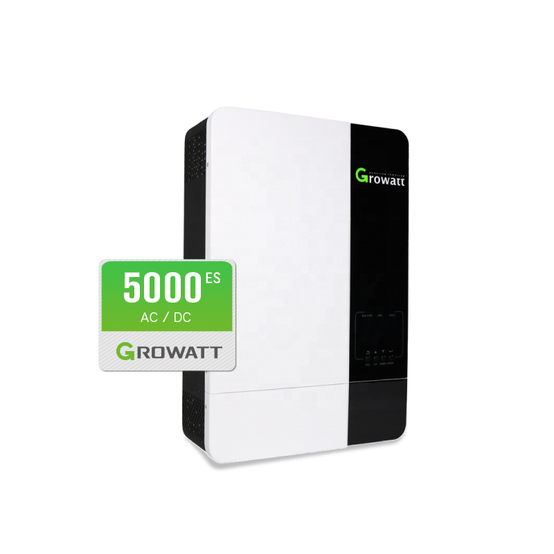 Growatt Best Quality Single Phase DC AC 48V 220V MPPT High Power off Grid Inverter 5000W 5kw Hybrid Solar Energy Inverter Growatt