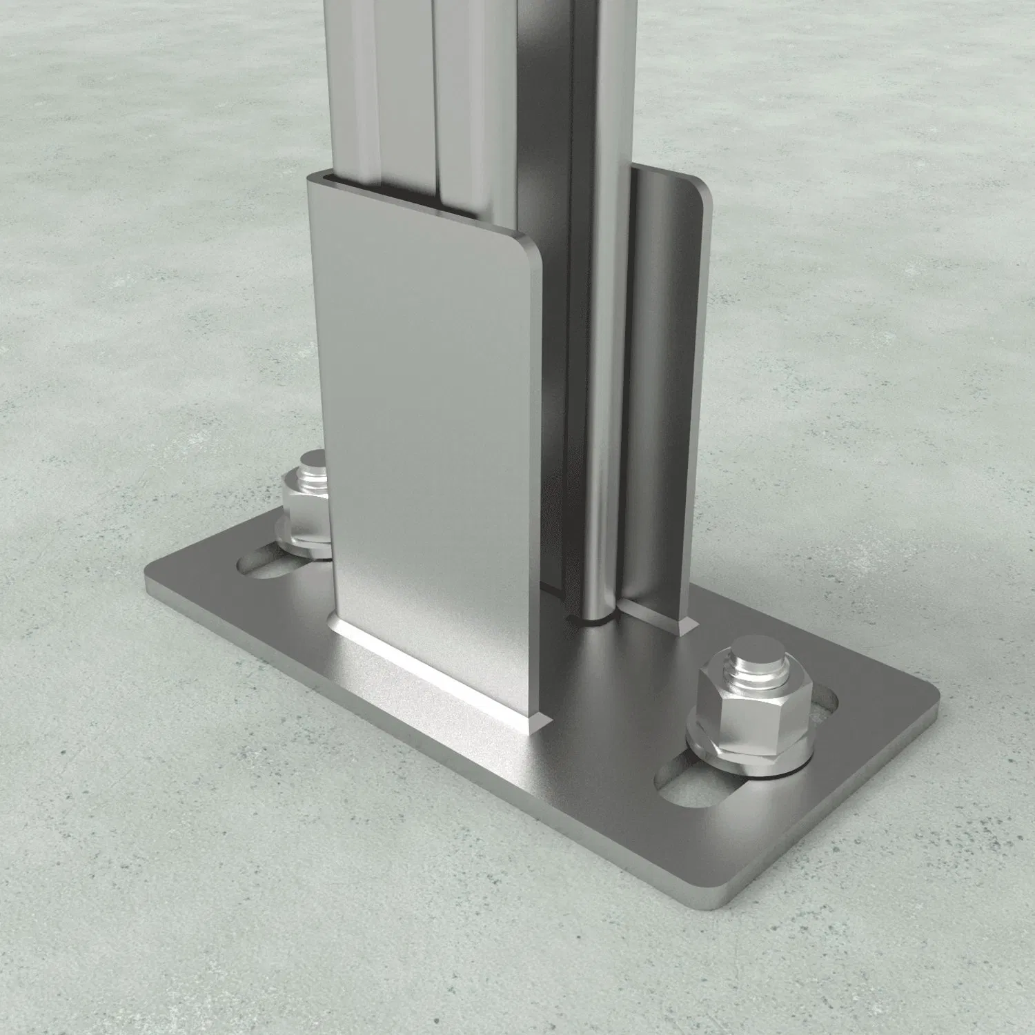 Ground Photovoltaic Structure Solar Panel Bracket Zinc+Aluminum+ Magnesium Mounting System