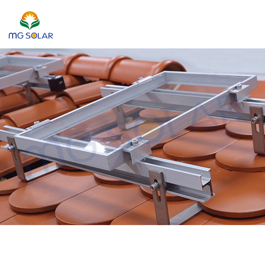 Lightweight Tile Roof Mounting System for Convenient and Easy Solar Panel Installation