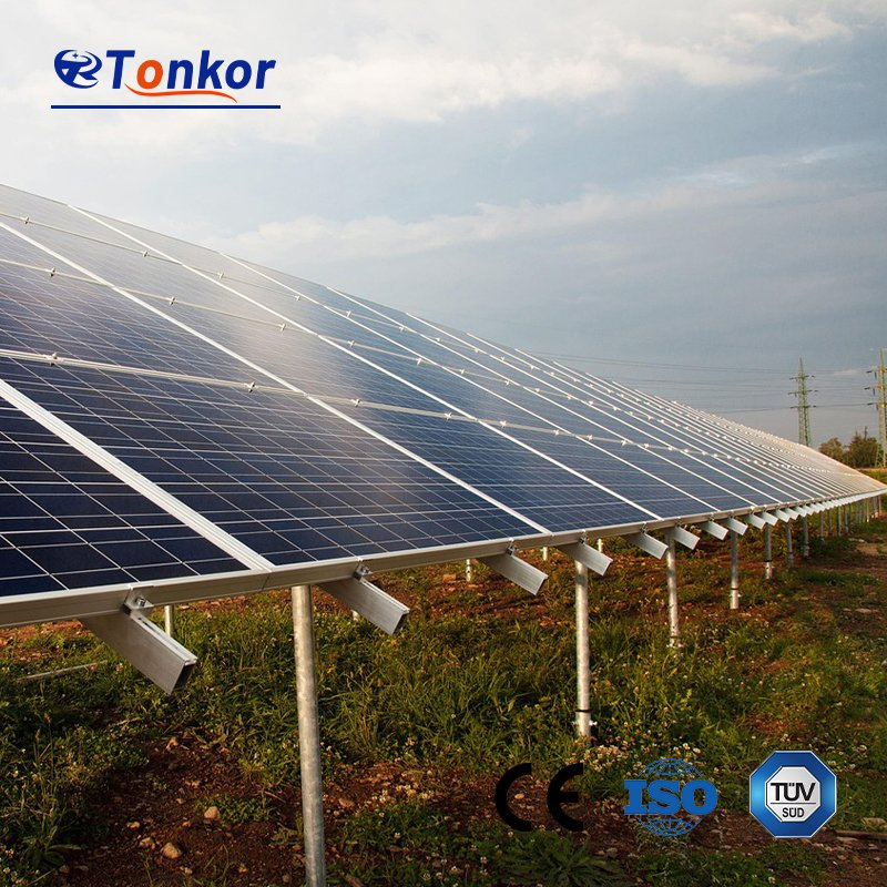 Lightweight Aluminum PV Ground Mounting System for Open-Field Solar Projects