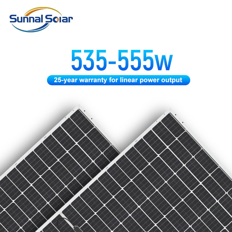 Double Glass 535W 540W 545W 550W 555W Bifacial Panels Integrated Solar Photovoltaic Battery System