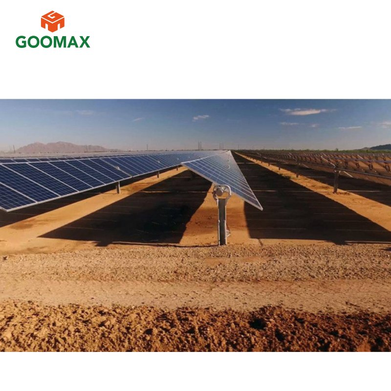 Goomax Automatic Solar Panel Tracking System with Single Axis Mount for Enhanced Efficiency
