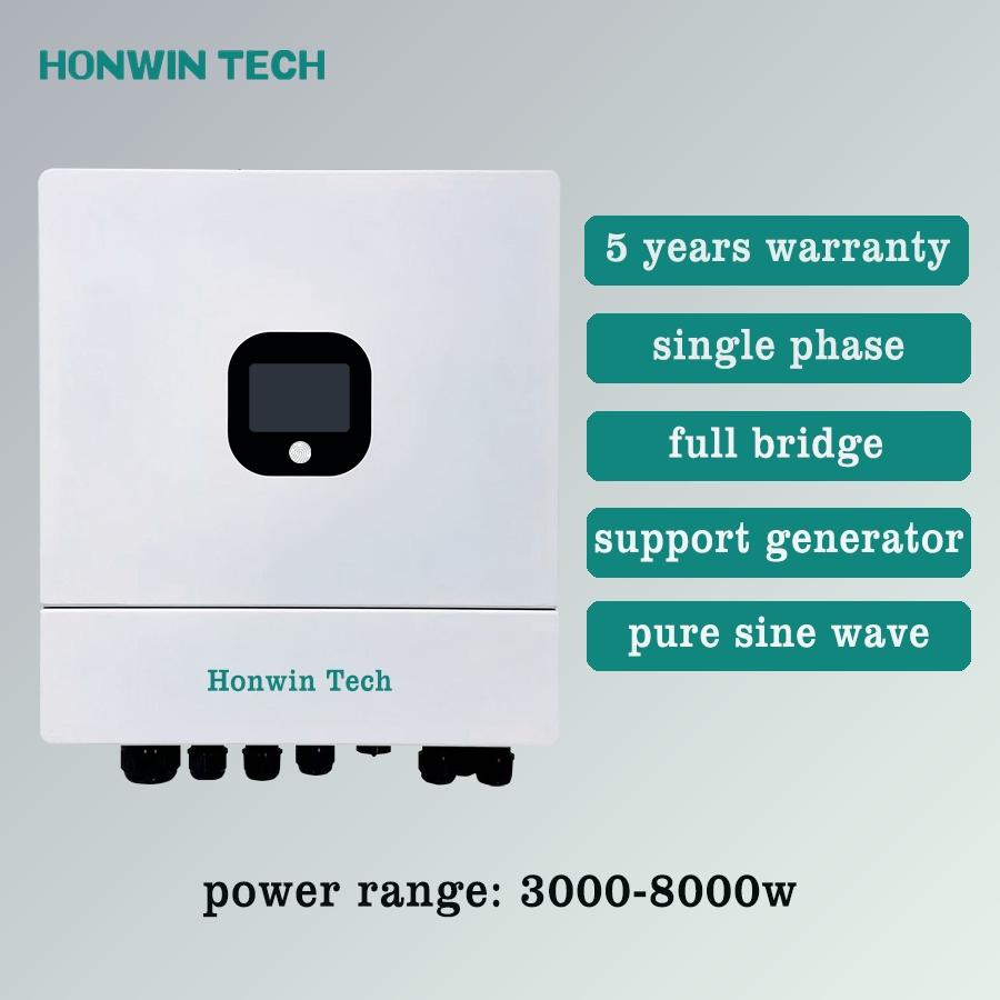 High Power Hybrid Solar Inverter for Home Energy IP65