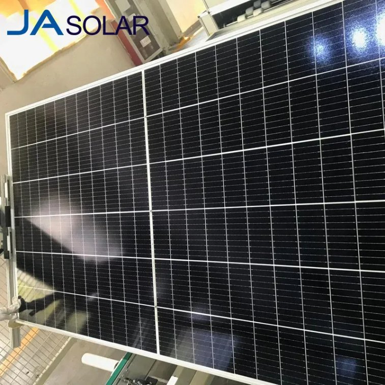Ja Solar Jam66D45 Lb 595-620W Ja Solar Panel 600 605 610 Watt Ja N-Type Bifacial Double Class Photovoltaic Panel