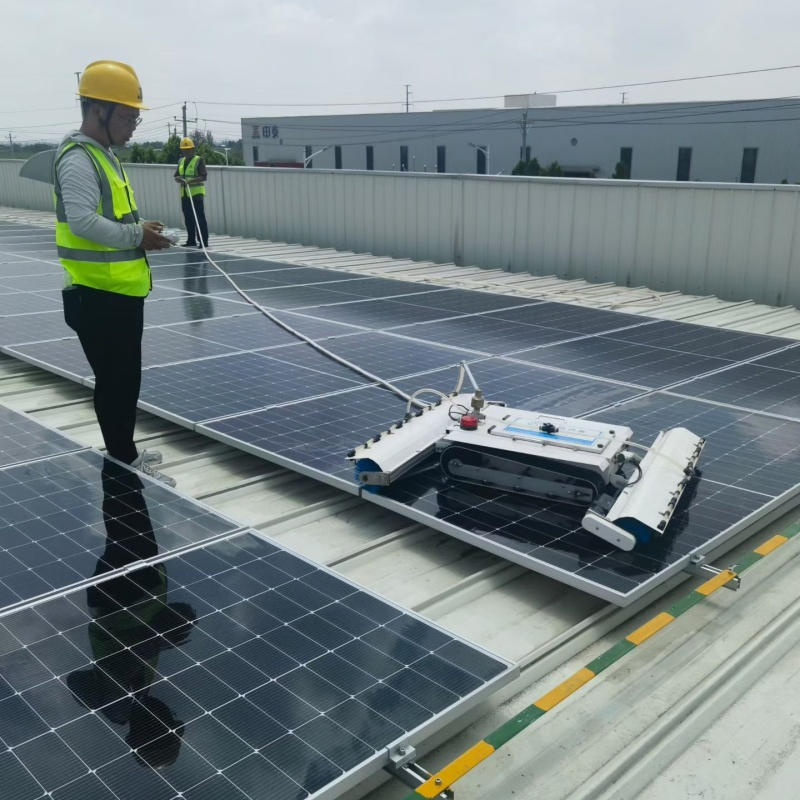 Photovoltaic Cleaning Machine for Automatic Solar Panel Maintenance Solutions