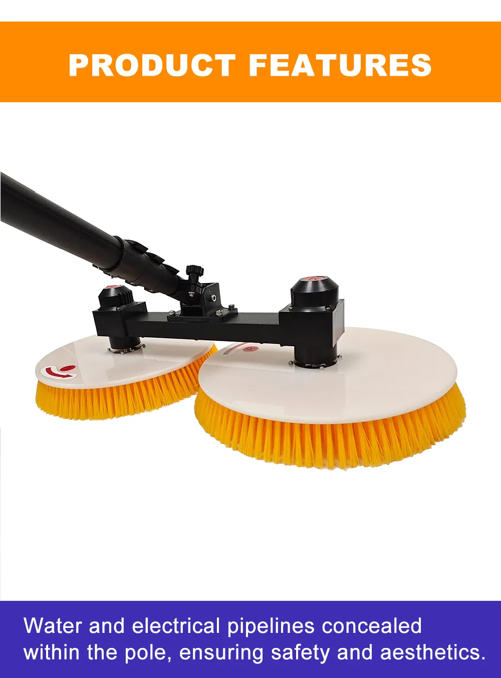 Solar Panel Cleaning Brush Detail 5