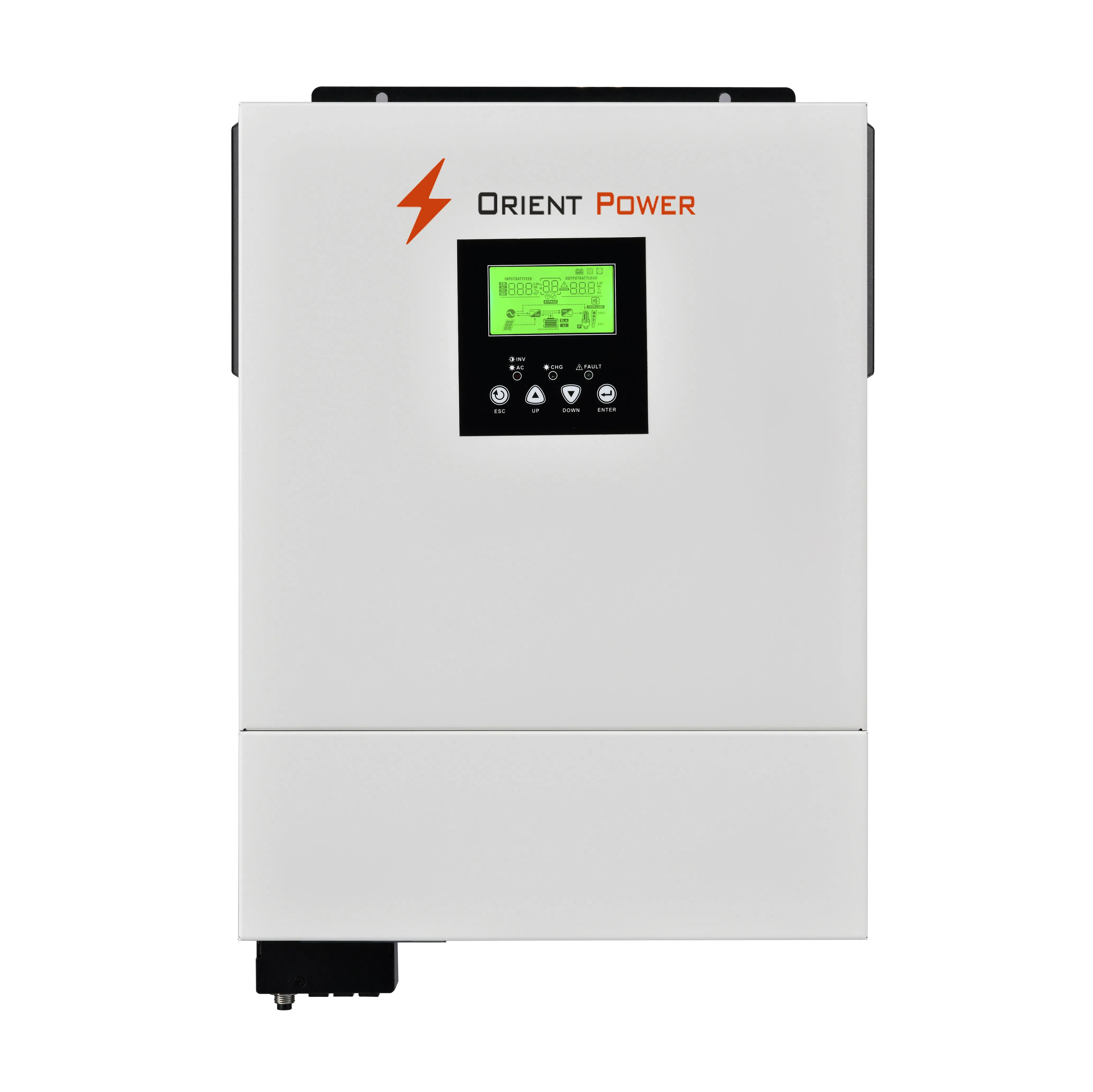 High-Performance Hybrid Solar Inverter with Integrated Battery Storage