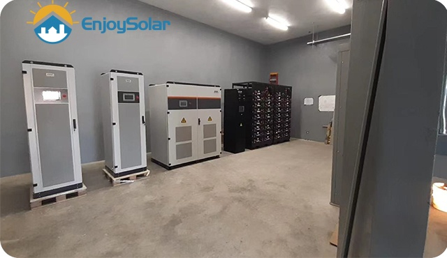 Enjoy Solar 400V 150kw PV Battery Grid Load Integrated AC DC Hybrid Inverter System for Solar Energy Storage