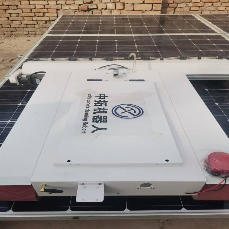 Photovoltaic Modules Cleaning Equipment Portable Solar Panel Cleaning Robot Photovoltaic Clean Machine