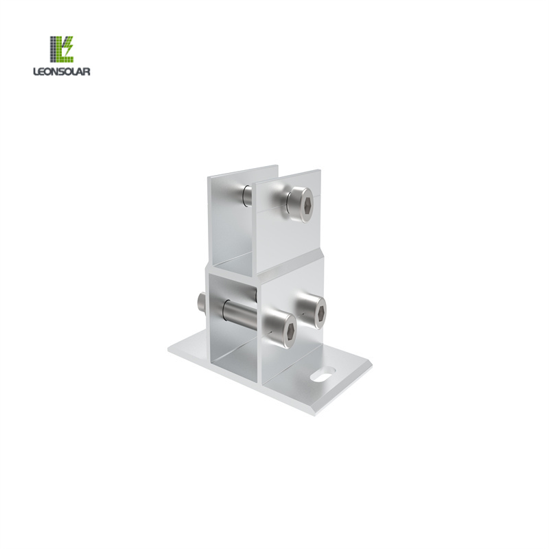 Durable Double-Sided Solar Panel Ground Mounting Tripod System