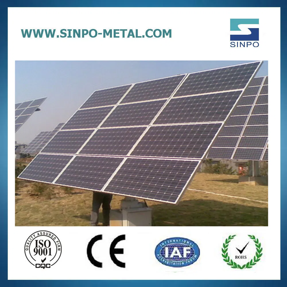 Hot Sale Manufacturer Customize Aluminum Bracket for Ground Mount Solar Tracking System