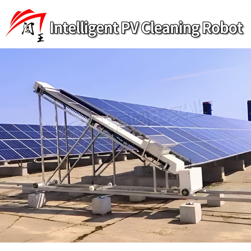 Smart Fully Automatic Solar Panel Cleaning Machine for Maximum Performance