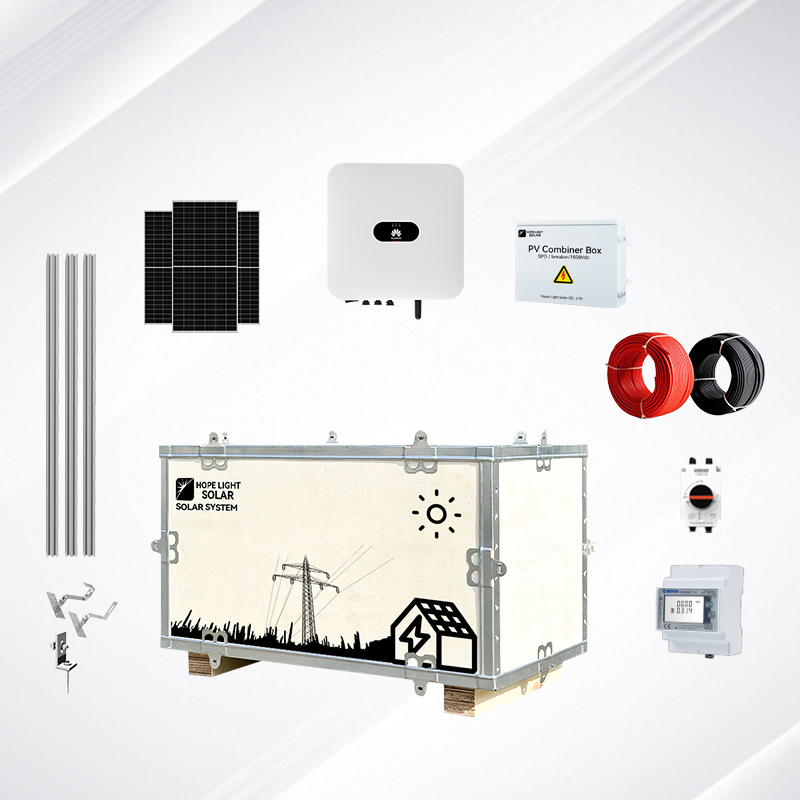 Factory Use Solar System 80kw Roof Mounting Bracket PV Solar Generator