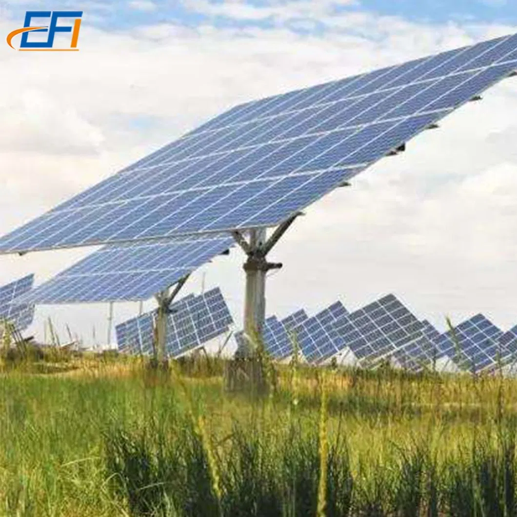 Solar Panel Mounting Bracket Mobile Ground Mount Racks Solar Tracking System