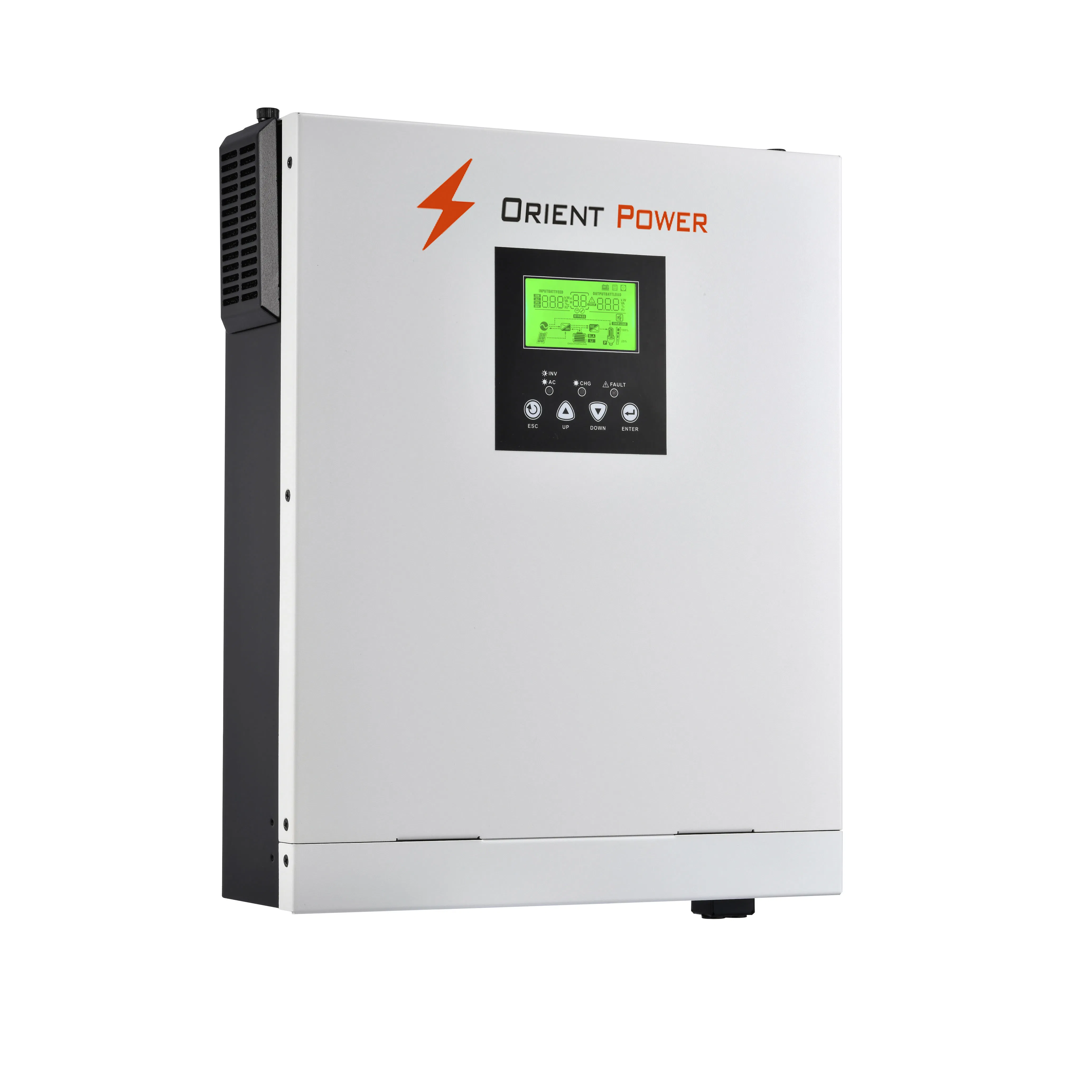 High-Performance Hybrid Solar Inverter with Integrated Battery Storage