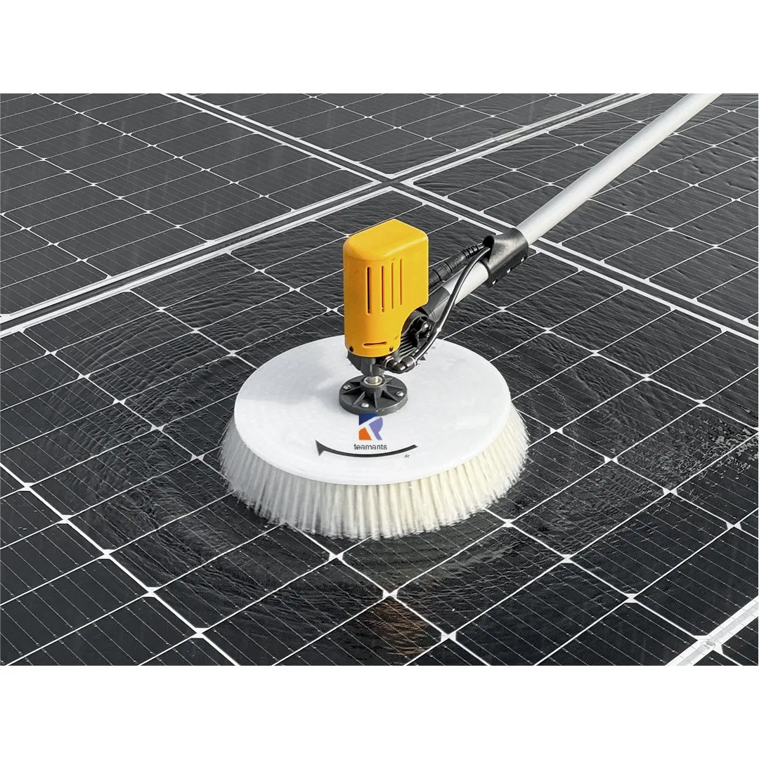 Rotary Brush Cleaning Tools Single Head Solar Panel Cleaning Machine Brush for Residential Use