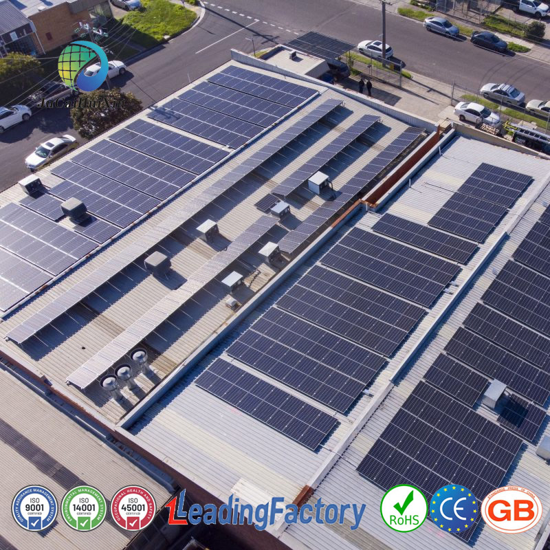 Jchx-CE New Waterproof BIPV Solar Mounting System for Large-Scale Factory Color Steel Tile Roofs