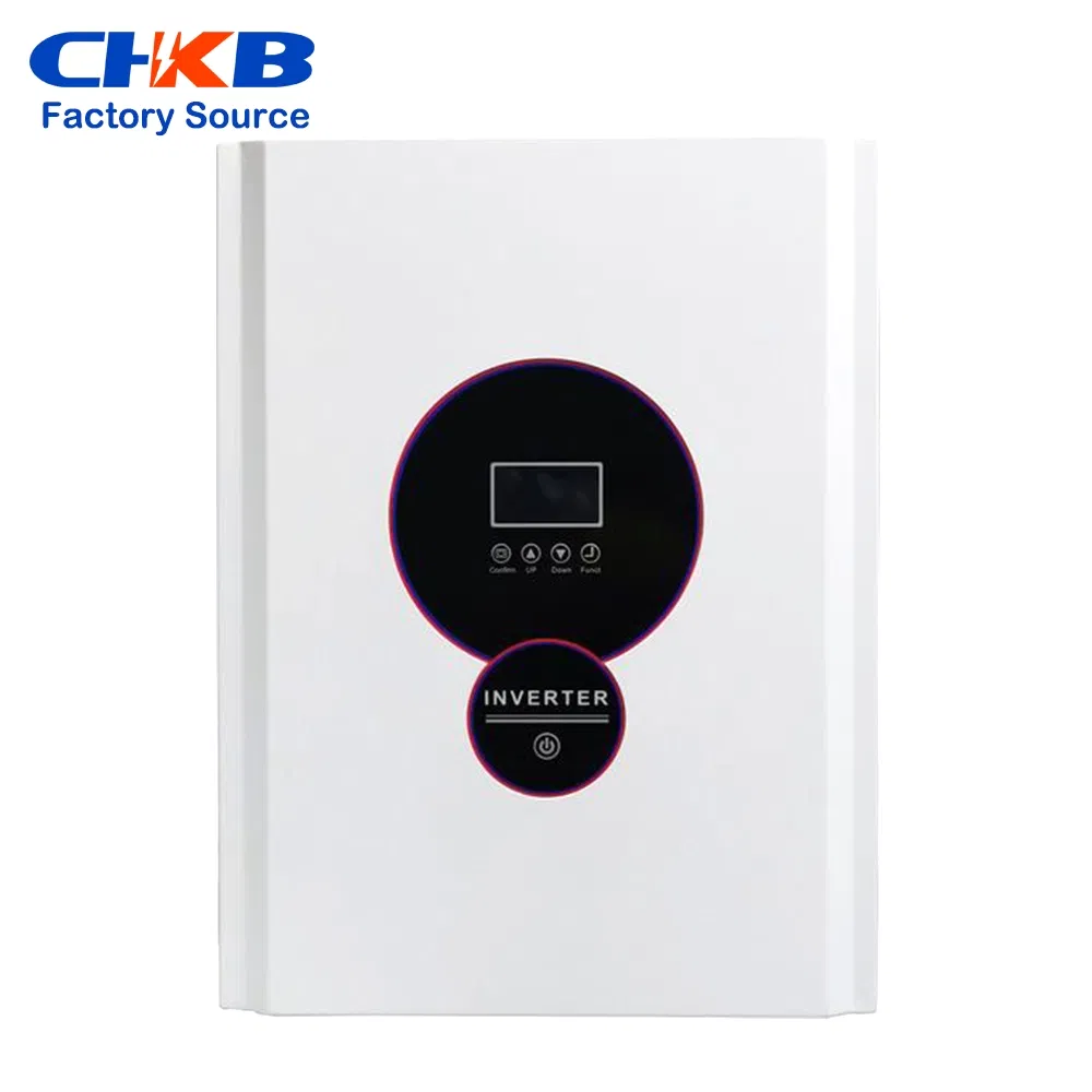 Solar Hybrid Power Inverter 24VDC 4000W Built in MPPT Controller 50A Pure Sine Wave High Frequency for Solar off Grid System