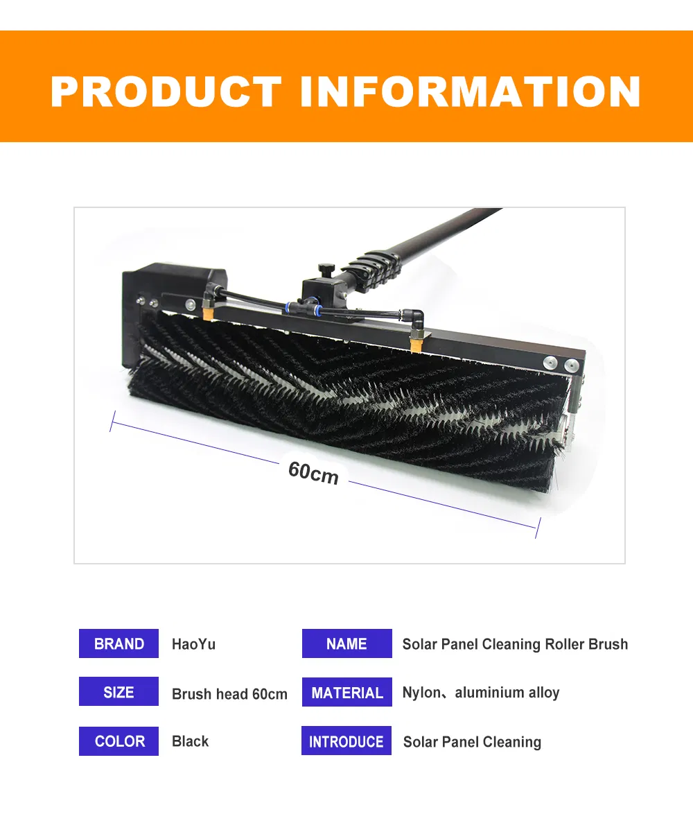 Solar Cleaning Brush Detail 3
