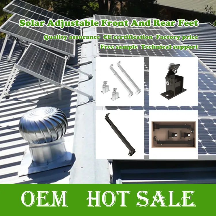 Solar Mounting Leg Brackets