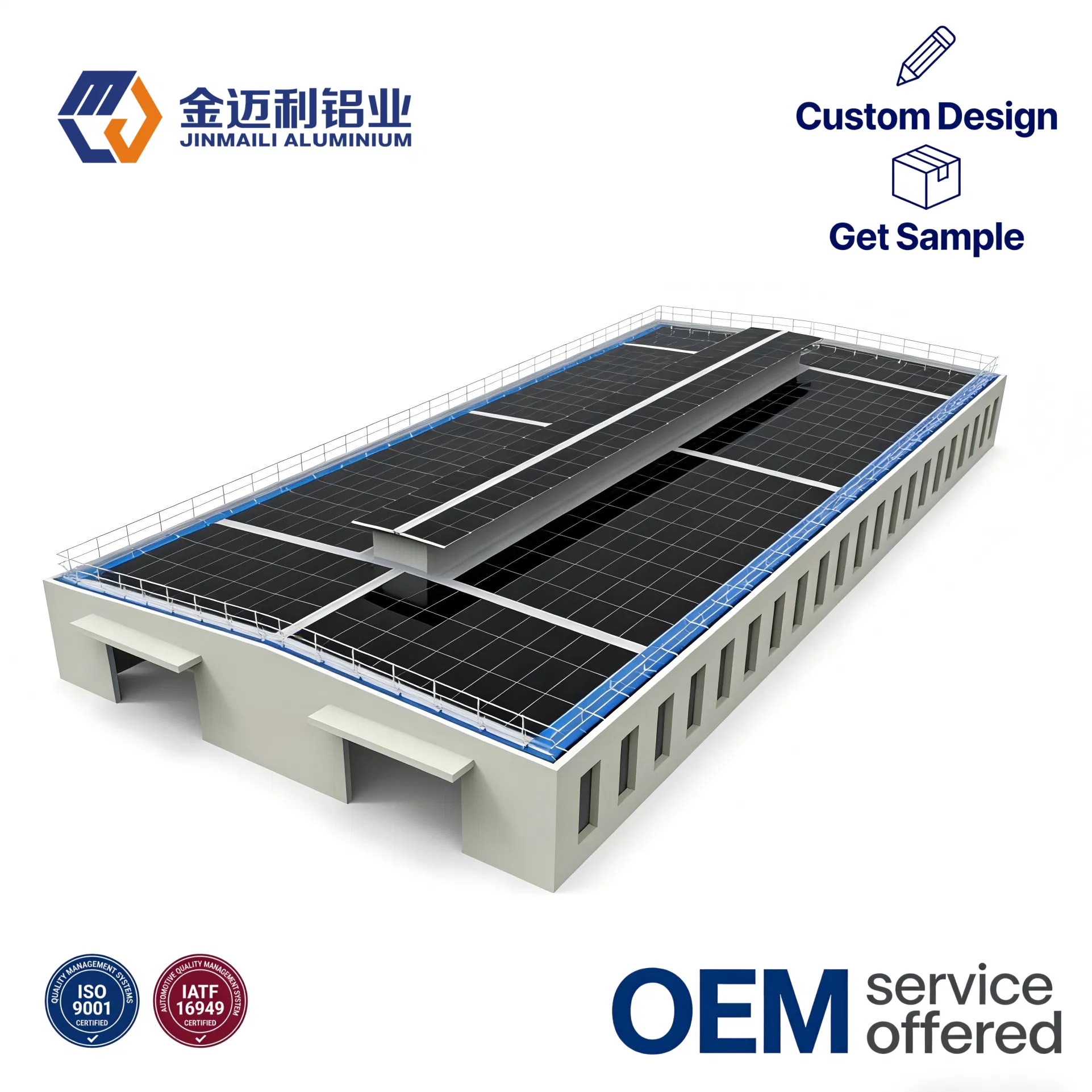 Eco-Friendly Roof Solar Mounting System with Lightweight Design