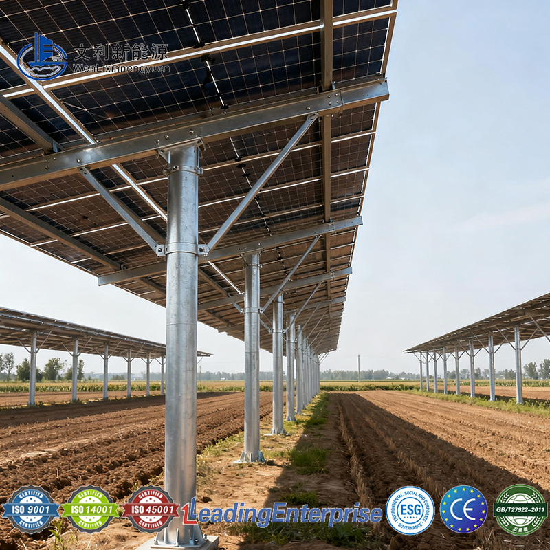 High-Quality Corrosion-Resistant Ground-Solar Mounting System