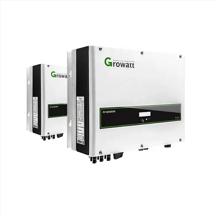 Three Phase Growatt on-Grid System Grid Tie Solar Inverter High Power