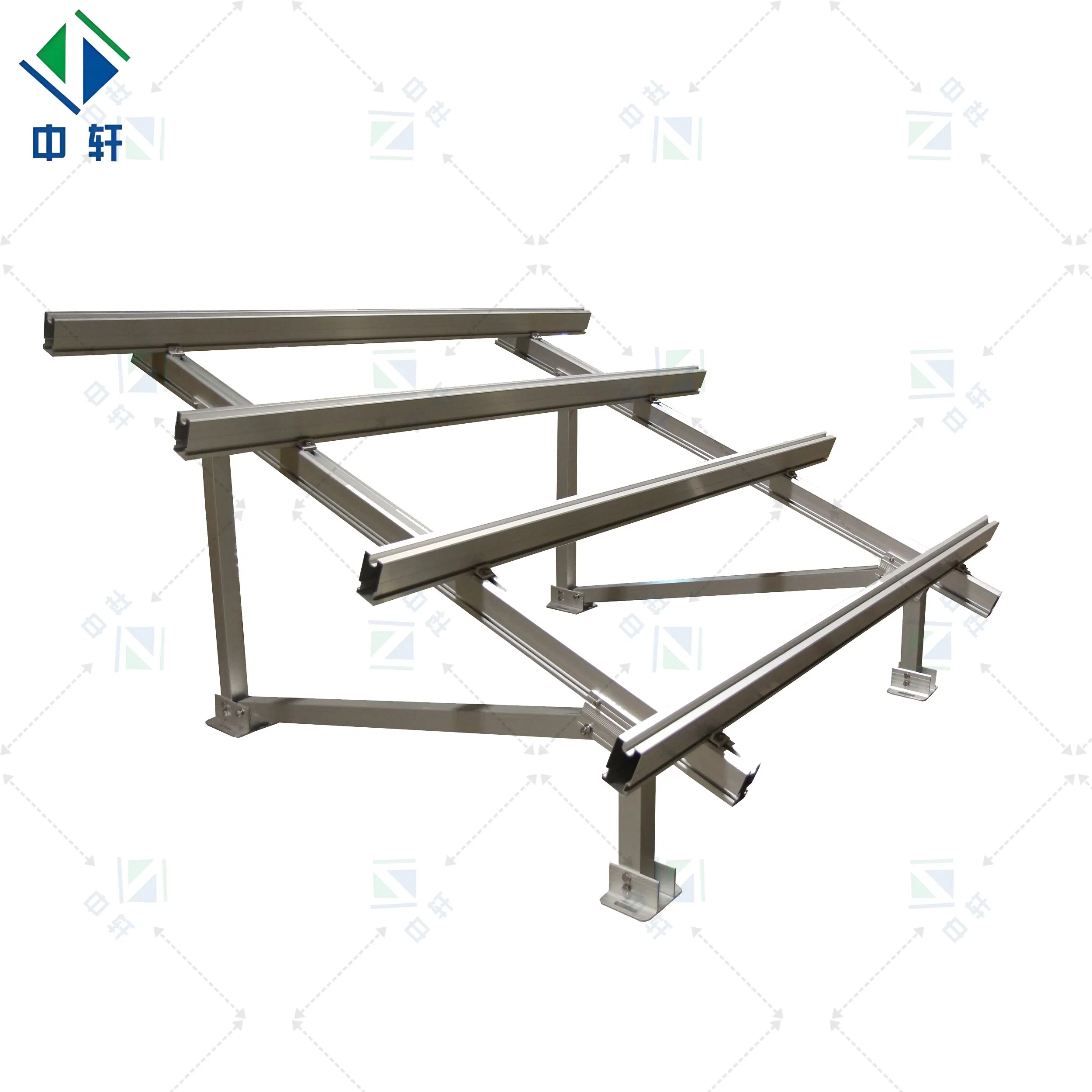 Adjustable Metal Solar Panel Mounting Brackets for Ground