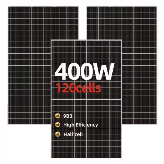 550W 560W 575W 580W Bifacial Monocrystalline Solar Panel Photovoltaic 400 450 500 550 700 Watts Power Transparent Solar Plate