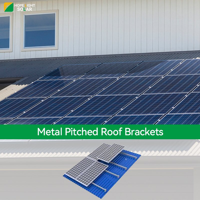 Factory Use Solar System 80kw Roof Mounting Bracket PV Solar Generator