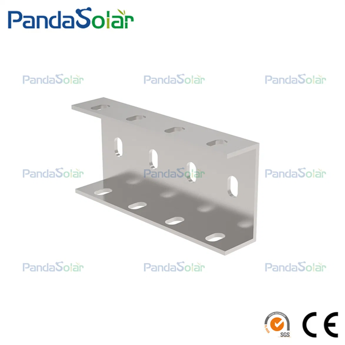 Pandasolar Easy Installation Zn-Al-Mg Coated Steel Solar Energy Ground Mounting Solar Racking System