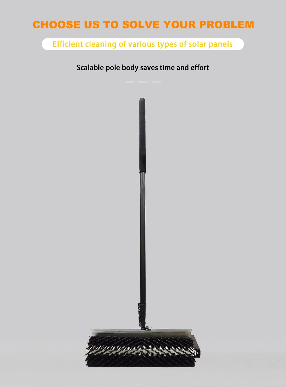 Solar Panel Cleaning Brush Detail 4