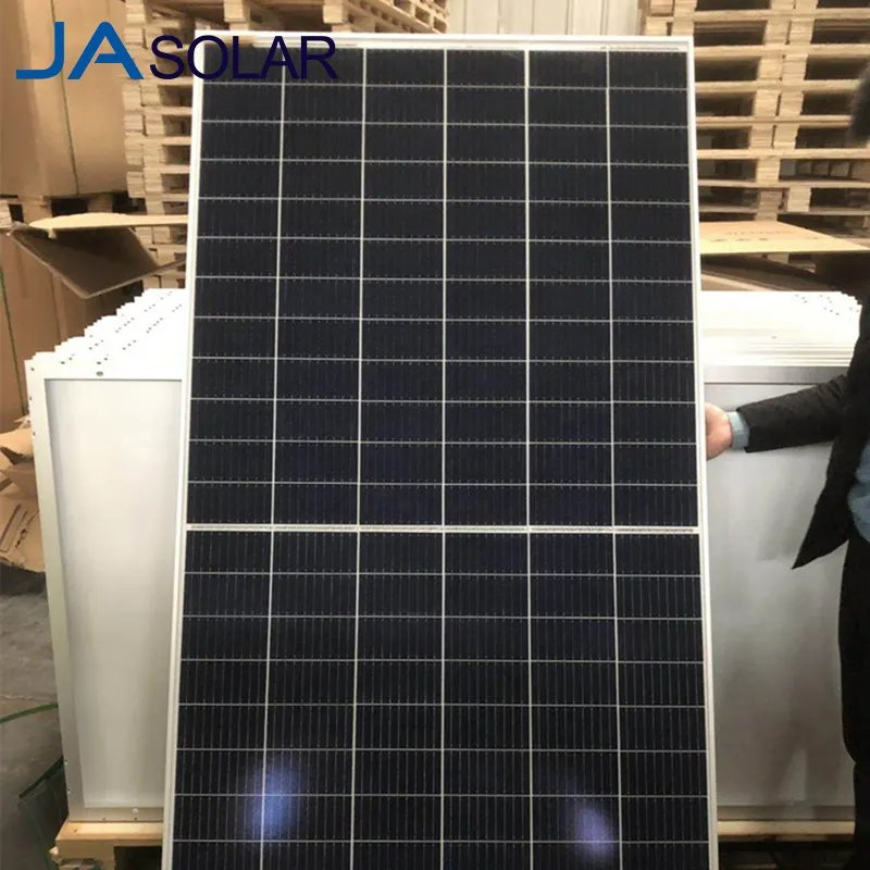 Ja Solar Jam66D45 Lb 595-620W Ja Solar Panel 600 605 610 Watt Ja N-Type Bifacial Double Class Photovoltaic Panel