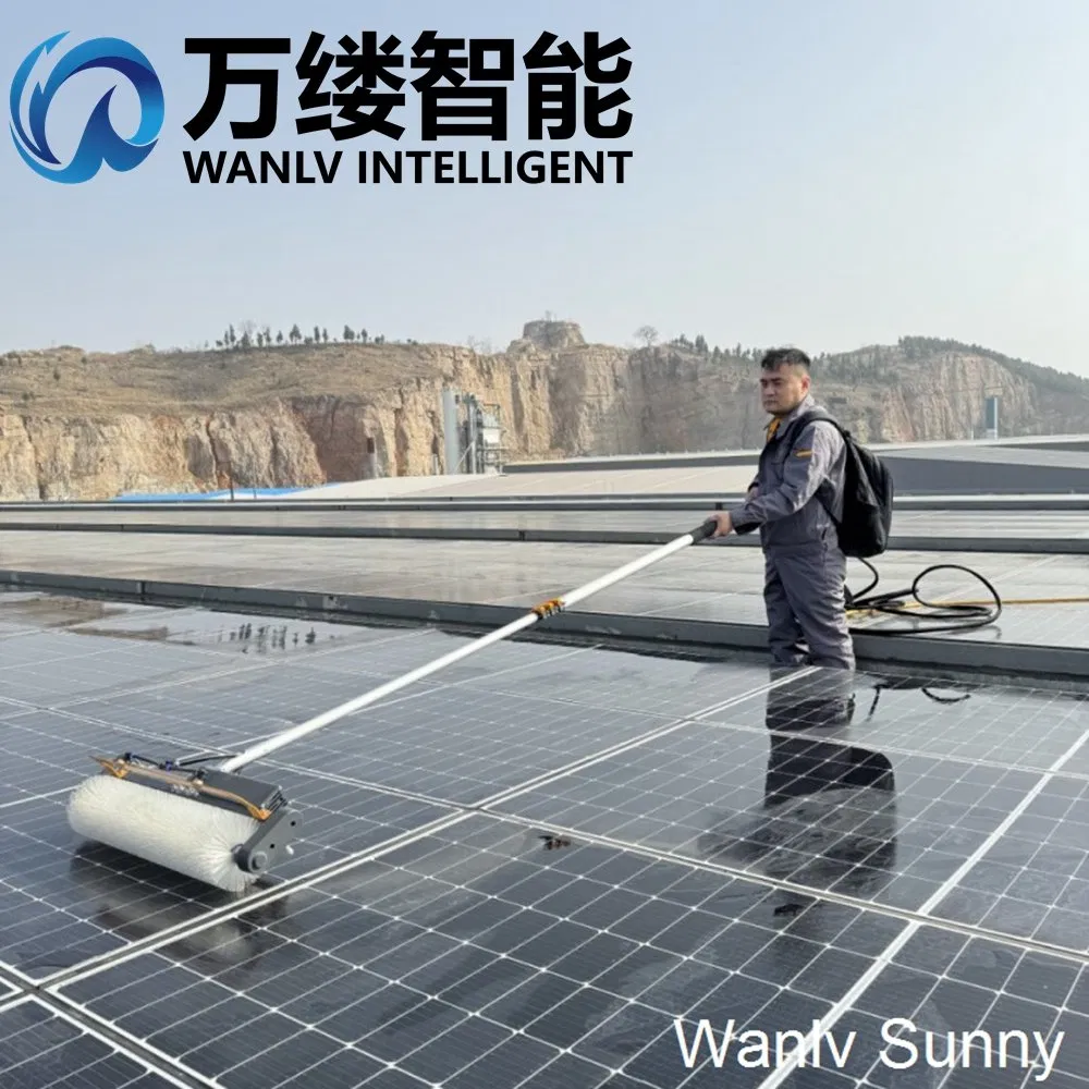 Efficient Electric and Battery-Powered Solar Panel Cleaning Machine Factory