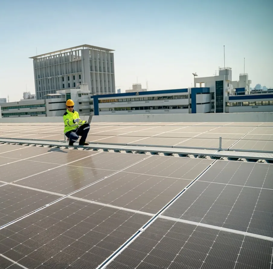 Solar Flat Roof Mounting System 2